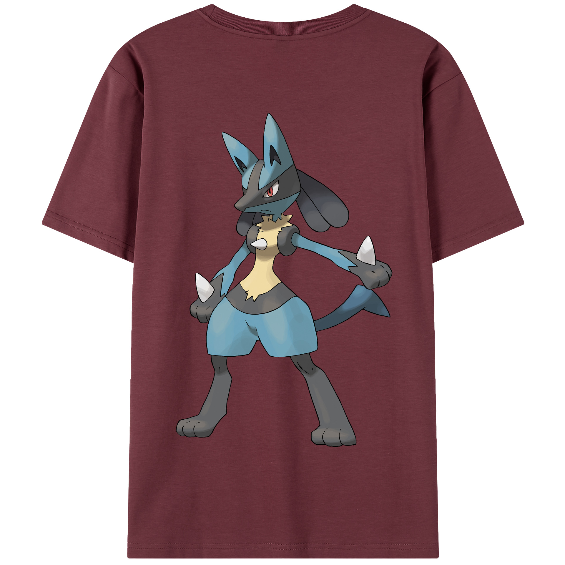 （画像用） ポケットモンスター Pokémon 綿100％半袖Tシャツ（背面プリント）